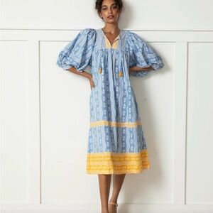 Printfresh and House of Lars MIDI in soft denim